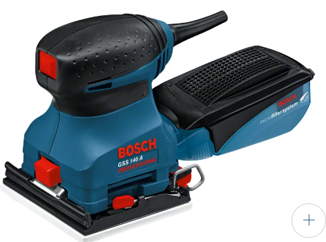 LIJADORA ORBITAL 1.6MM 180W (#GSS 140A) - BOSCH