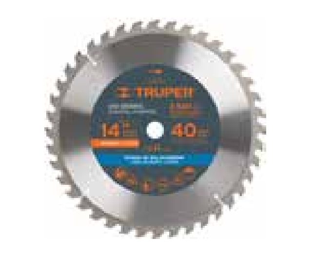 SIERRA CIRCULAR DIAMANTADA 14"X1" 40 DIENTES #18322 - TRUPER
