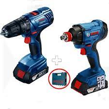 [77118] ATORN. IMP. 18V / TALADRO PERC. 18V INAL. +GSB180-LI INCL. 2BAT 2.0Ah Y CARGADOR (#GDX180-LI) - BOSCH