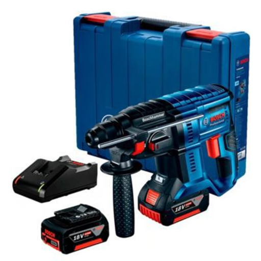 [20014] MARTILLO PERFORADOR INAL. 18V 1CARGADOR 2BAT. 3.0Ah (#GBH 180-LI) - BOSCH