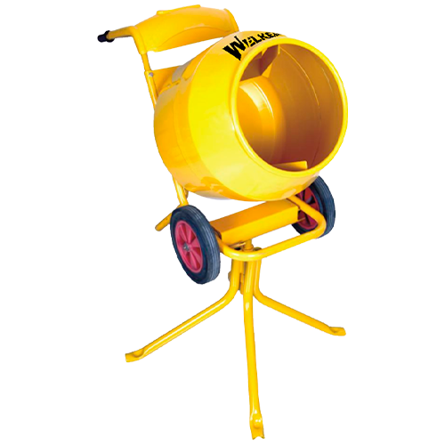 [76248] MINI MEZCLADORA DE CONCRETO CON TRIPODE + MOTOR GASOLINERO 2.5HP /136L - WELKER