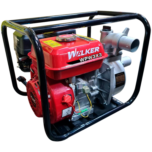 [68982] MOTOBOMBA GASOLINERO 6.5HP / WPW3X3 3"X3"/ - WELKER