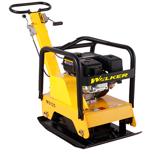 [68986] PLANCHA COMPACTADORA REVERSIBLE MS125-4 CON MOTOR HONDA GX160 5.5 HP - WELKER