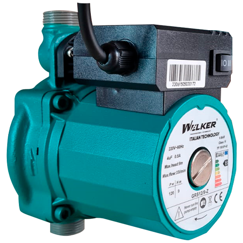 [79075] PRESURIZADOR MONOFASICO / 120W / 3/4"X3/4" / GRS12/9 -Z / -  WELKER