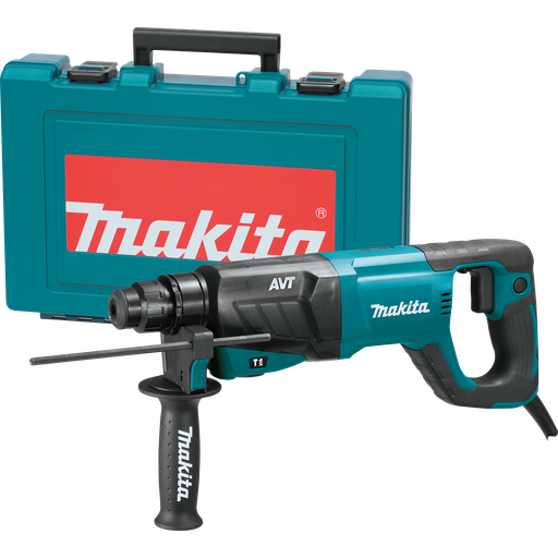 [20054] MARTILLO ROTATIVO SDS-PLUS 800W. 2.9 JOULES 3.1KG. 3 FUNC CAP.MAX 26MM. MANGO D AVT HR2641 - MAKITA