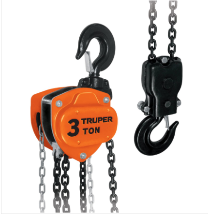 [37312] TECLE 3 TON. CON CADENA DE 3 MTS #16827 - TRUPER