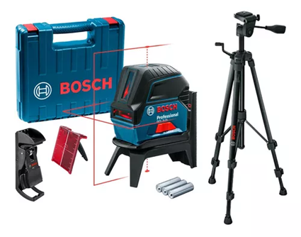[PR/00228] NIVEL LASER GCL 2-50 G + RM10 + TRIPODE BT150 - BOSCH