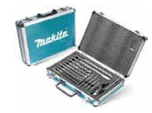 [PR/01166] SET BROCAS 14PZS (CINCEL+BROCA Y ADAPT. MANDRIL) D-71174 - MAKITA