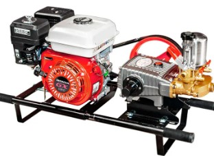 [PR/01868] LAVADORA HL-30B1 CON MOTOR GX160 + ROLLO MANGUERA + LANZA MOBIBLE - HONDA - WELKER