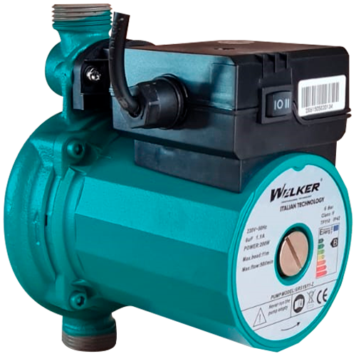 [PR/02095] PRESURIZADOR MONOFASICO. 200W 1"X1" GRS15/11- Z  - WELKER