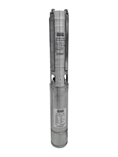 [PR/02829] ELECTROBOMBA SUMERGIBLE MONOFASICO IMPULSOR DE ACERO INOXIDABLE WKR-4SM3-12F 220V 1.0HP 1.1/4" 220V/60HZ - WELKER