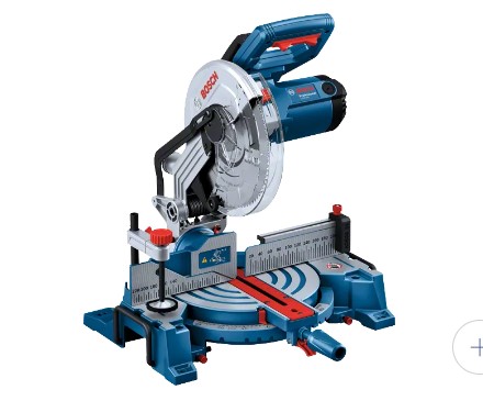 [PR/03090] SIERRA INGLETEADORA TELESCOPICA PROFESIONAL P/MAD. Y ALUM. 1750W 5000RPM (#GCM 254) - BOSCH