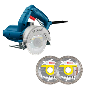 [PR/03156] SIERRA CORTADORA DE MARMOL 1500W 220V + 2 DISCOS  (#GDC 150-CJ) - BOSCH
