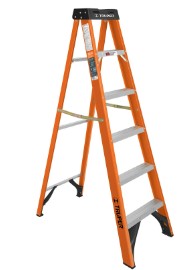 [PR/03252] ESCALERA TIJERA / 5 PASOS / FIBRA DE VIDRIO #100225 - TRUPER