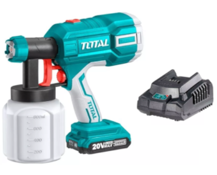 [PR/03526] COMPRESORA PORTATIL 20V + 1BAT 2.0AH + CARGADOR #TSGLI20406 - TOTAL