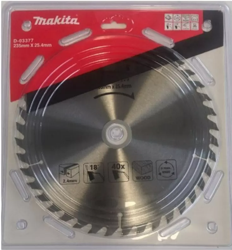 [PR/03572] DISCO SIERRA CIRCULAR 9-1/4X1" 40D D-03377 - MAKITA