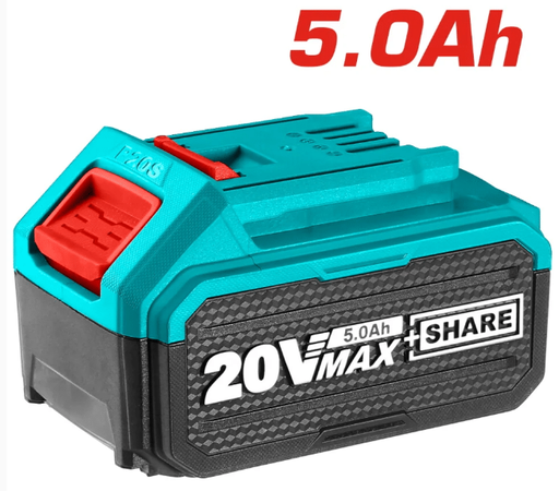 [PR/03634] BATERIA ION DE LITIO 20V / 5.0Ah #TFBLI2053 - TOTAL