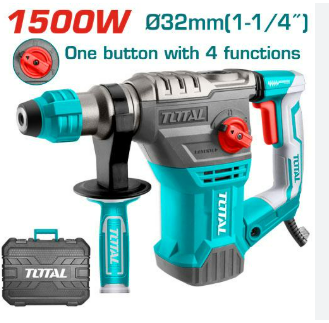 [PR/03742] ROTOMARTILLO  INDUSTRIAL 1500W/ 32MM (1-1/4") #TH1153236 - TOTAL