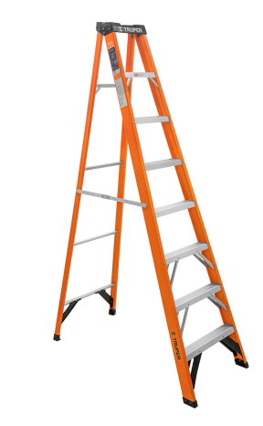 [PR/03966] ESCALERA DE TIJERA TIPO LL 7P FIBRA DE VIDRIO #100227 - TRUPER