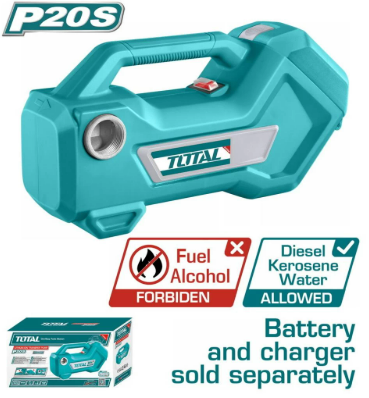 [PR/03984] BOMBA DE AGUA 20V S/BAT. S/CARGADOR #TTPLI2001 - TOTAL