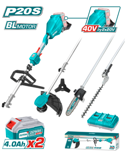 [PR/04062] DESMALEZADORA MULTIFUNCION 40V #TSTLI2040386 - TOTAL