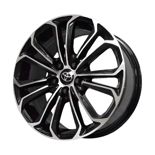 [PR/05697] JGO. AROS 14X6.0 35 73.1 4X100/114.3 BLACK MACHINE FACE #RGW452 - ZEHLENDORF 