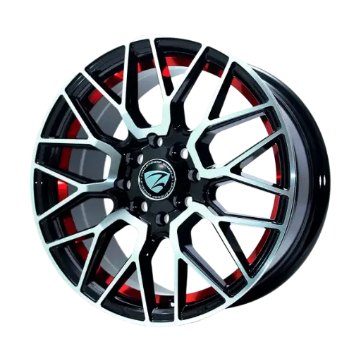 [PR/05698] JUEGO AROS (15"x7.0) (4x100/114.3)  38  73.1 RED #RGW696 - ZEHLENDORF 