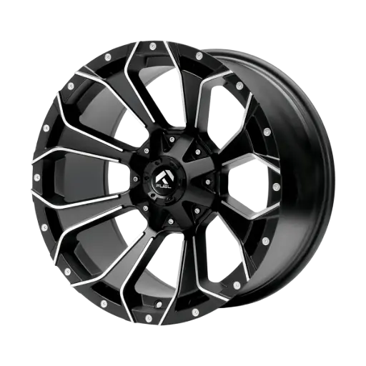 [PR/05708] JUEGO AROS CAMIONETA (18"x9.0) (6x139.7) 0 110.1  MATT BMF+MILLING RIVETS #ES146(JT146-8) - ZEHLENDORF