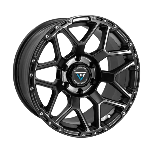 [PR/05715] JUEGO AROS CAMIONETA (15"x7.0) (6x139.7)15 106.3  MATT BLACK #ULFS01 - ZEHLENDORF