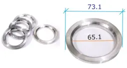 [PR/05729] CENTRADORES ALUMINIO 66.6 / 57.1 - ZEHLENDORF