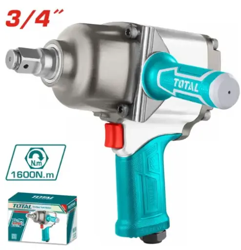 [PR/05749] LLAVE DE IMPACTO NEUMATICA INDUSTRIAL 3/4" 1600NM 4000RPM 90PSI (#TAT40111) - TOTAL 