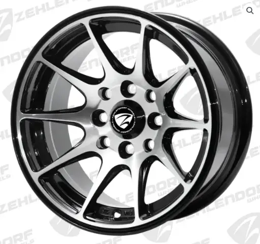 [PR/05966] JUEGO AROS AUTOS (14"x6.5) (8x100/114.3) 73.1 BMF #H2586 - ZEHLENDORF 