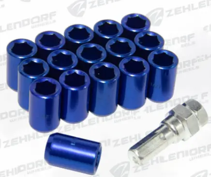 [PR/06218] SET DE TUERCAS TUBULARES AZUL 12mmX1.50 - ZEHLENDORF