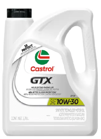 [PR/07380] ACEITE SINTETICO GTX 10W-30 (3.78 LITROS) - CASTROL 
