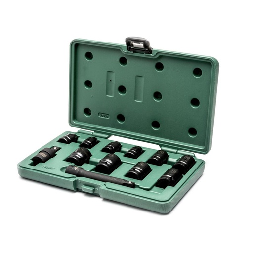 [PR/07425] JUEGO DADOS DE IMPACTO LARGO 10-24MM (13 PIEZAS) #34398 - SATA 