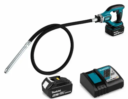 [PR/07663] VIBRADOR DE CONCRETO INALAMBRICO 1" + MANGUERA 2.4M +  #DVR850Z - MAKITA