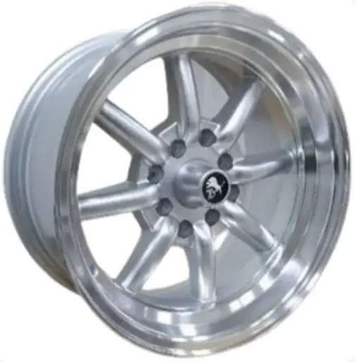 [PR/07897] JUEGO DE AROS (14"x7.0)(8x100/114.3) ET 0 CB 73.1 SILVER #SW1777 #1417 - BELEN 