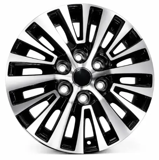 [PR/07903] JUEGO AROS (16"x7.5) (6x130) ET:55 75.1 BLACK MACHINE FACE #MK-166175 - MARCKEEP WHEELS 