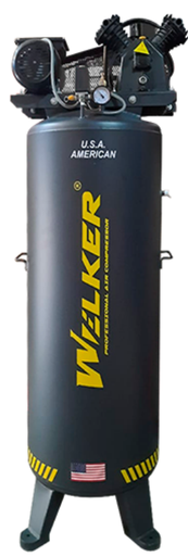 [PR/07970] COMPRESORA VERTICAL 80GLN UB40 / Y112M-2 / 5.5HP TRIFASICO - WELKER